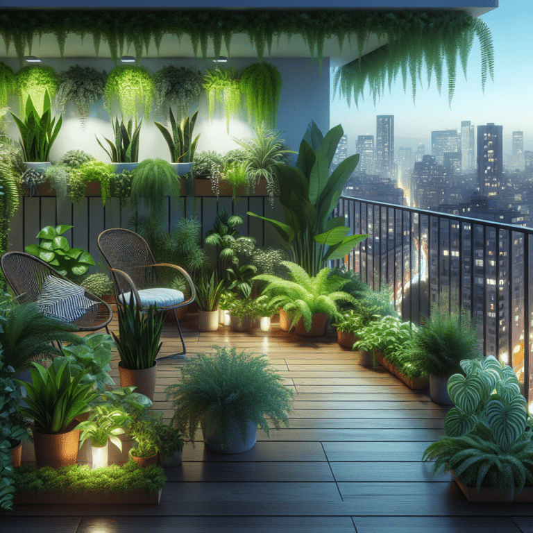 Plants That Thrive in Low Light Balconies