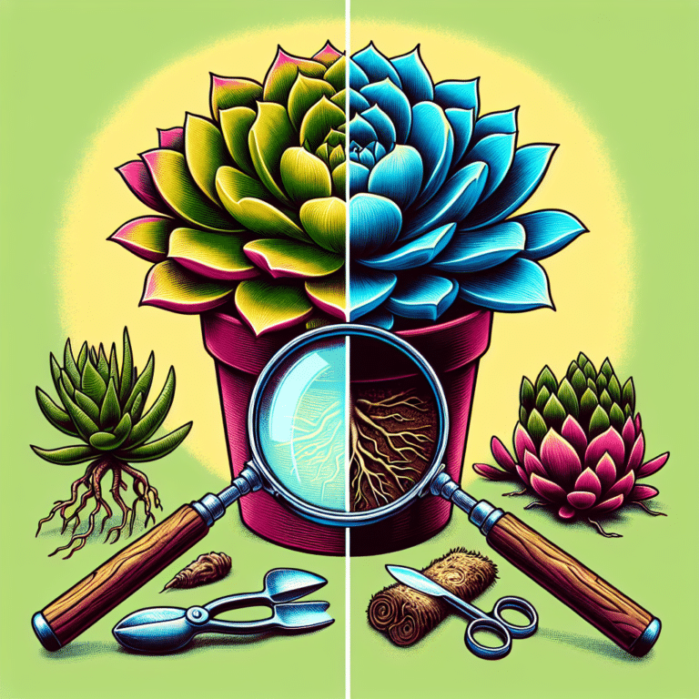 Identifying and Addressing Root Rot in Succulents