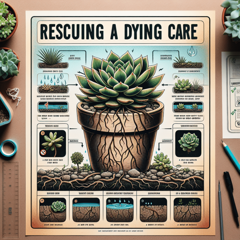 The Lifesaving Guide for a Dying Succulent