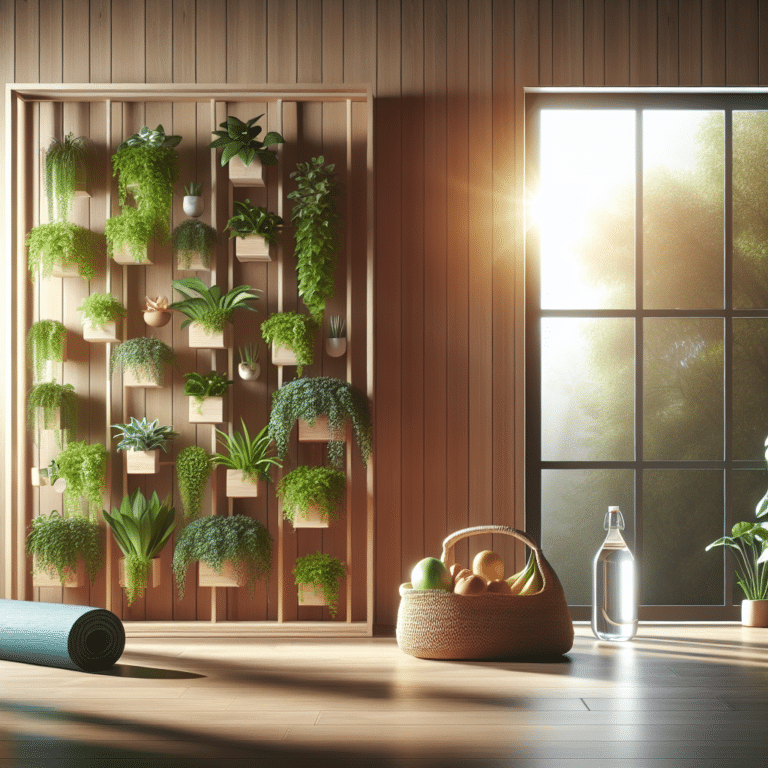 Healthy Living Through Indoor Vertical Plants