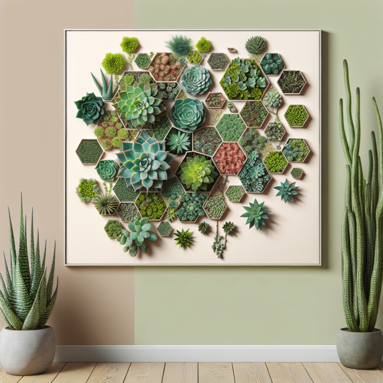 Making Each Wall Count: Succulent Wall Art