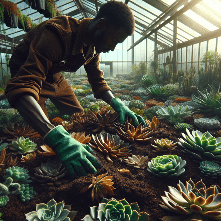 Turning the Tables on Brown Succulent Leaves