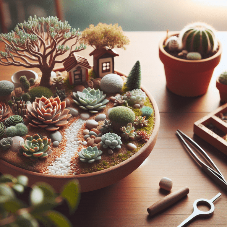 Miniature Succulent Gardens: An Easy DIY Guide