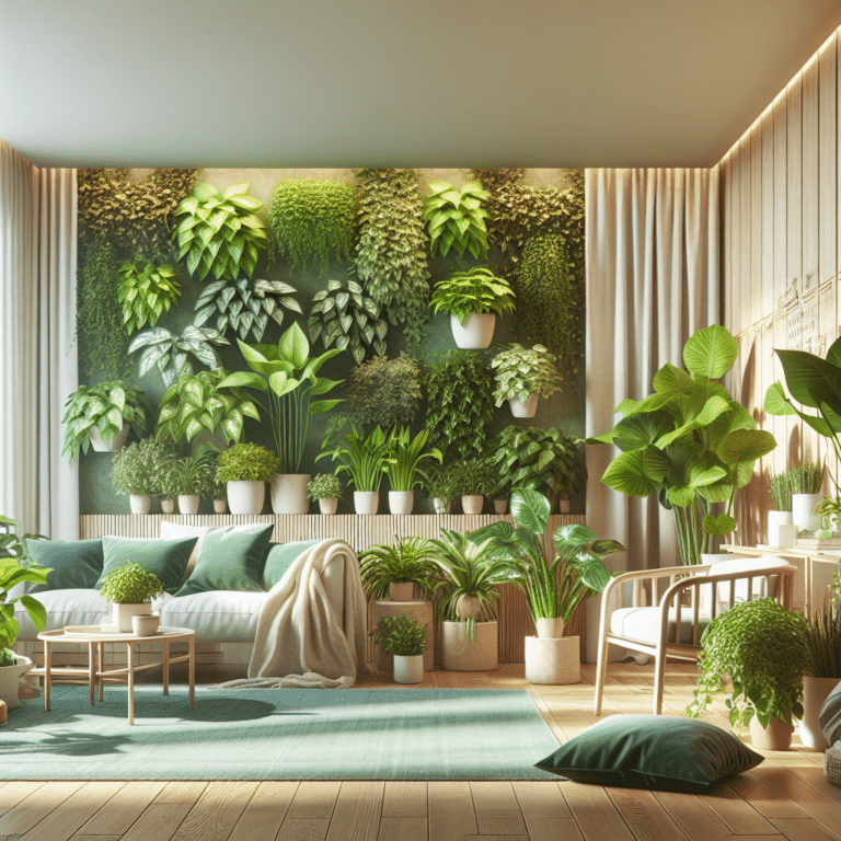 Fast-Growing Plants for Indoor Walls