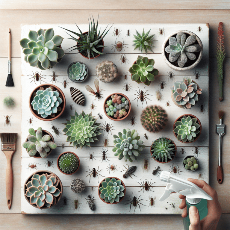 Indoor Succulent Pests and Their Remedial Treatments