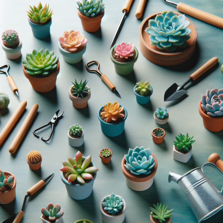 Miniature Succulent Gardens: An Easy DIY Guide