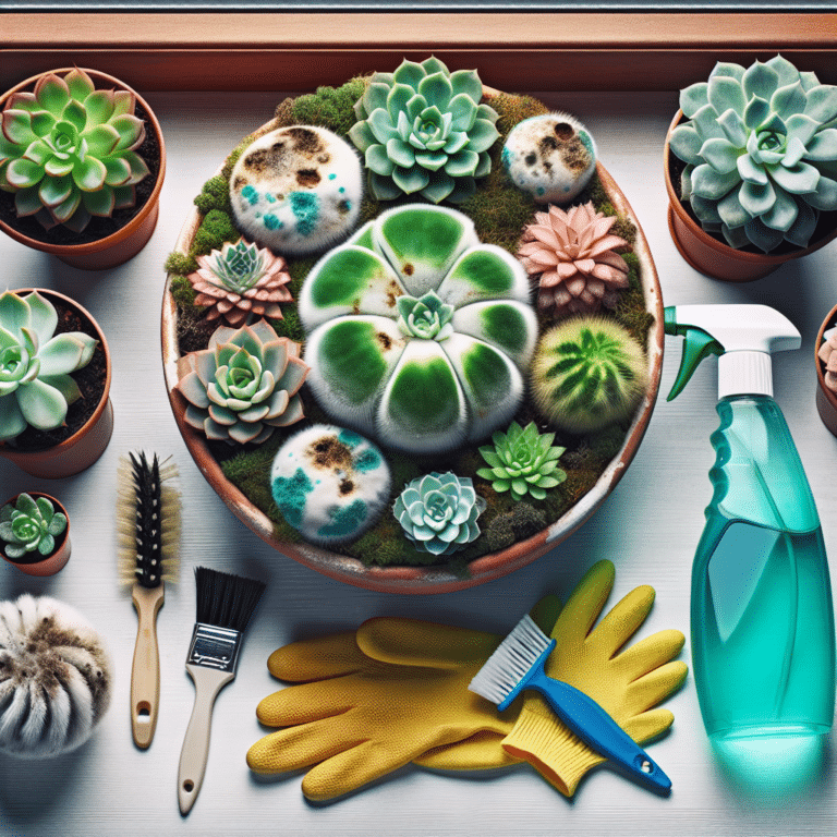 Combating Mold Problems in Indoor Succulents