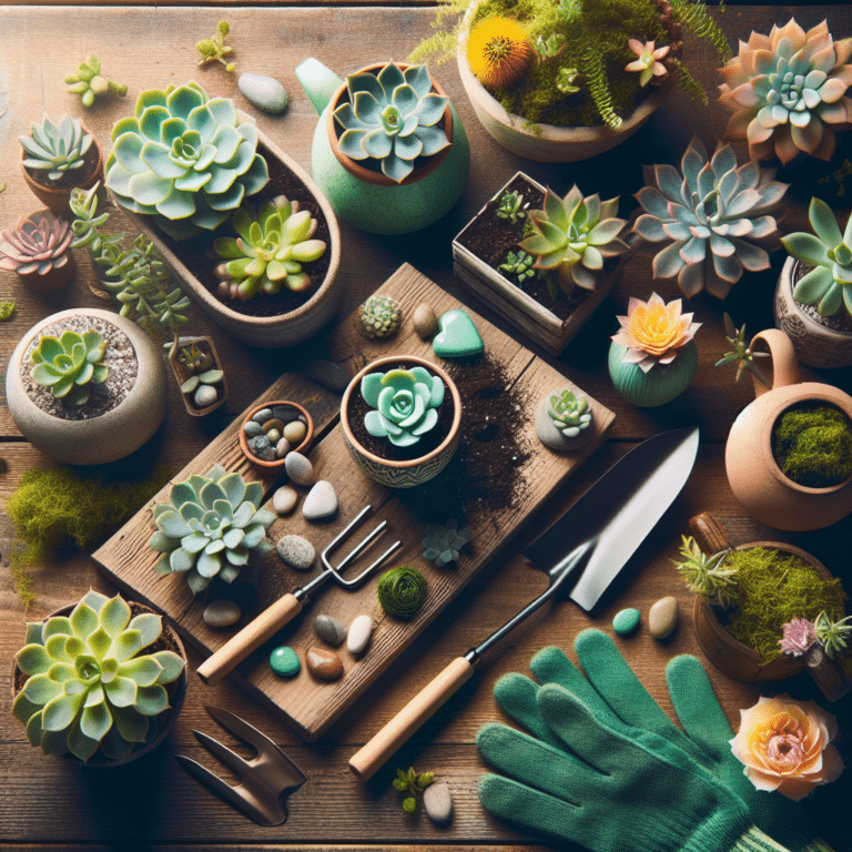 Home Decor DIY: Crafty Succulent Ideas