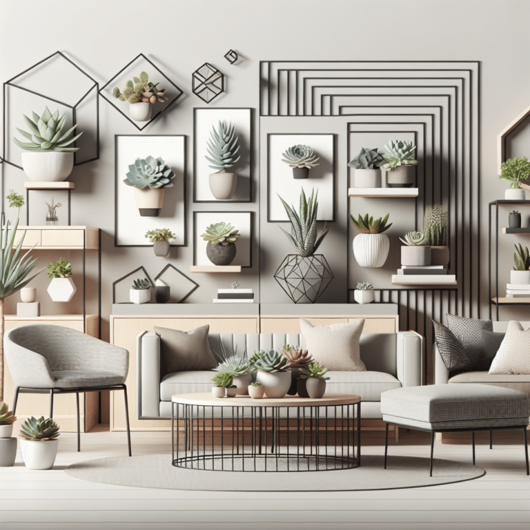 Modern Succulent Decor Ideas: A DIY Guide.