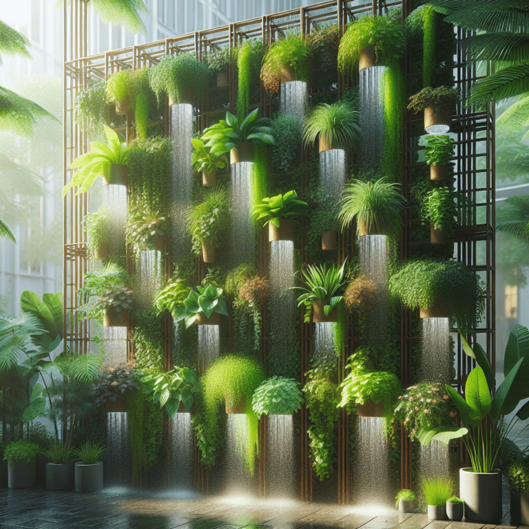 Watering Tips for Healthy Vertical Gardens
