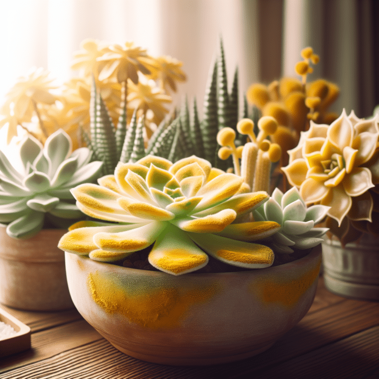 Understanding Yellowing: What it Means for Your Indoor Succulents