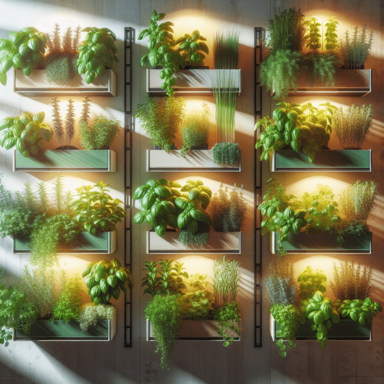Best Herbs for Indoor Vertical Gardening