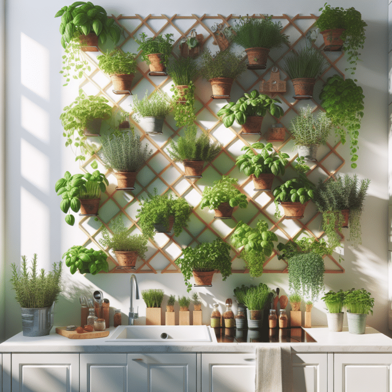 Benefits of Herbs in Vertical Kitchen Gardens