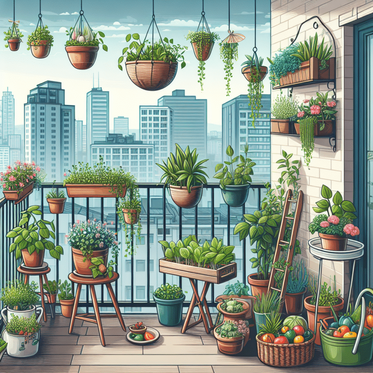 Urban Apartment Gardening for Beginners