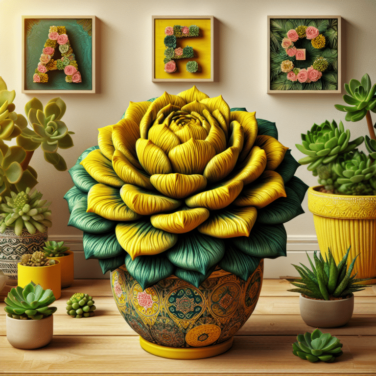 Indoor Succulent Yellowing: Unveiling the Mystery