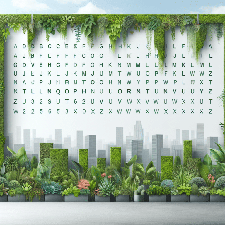  "Breathe Easier: How Vertical Gardens Improve Air Quality