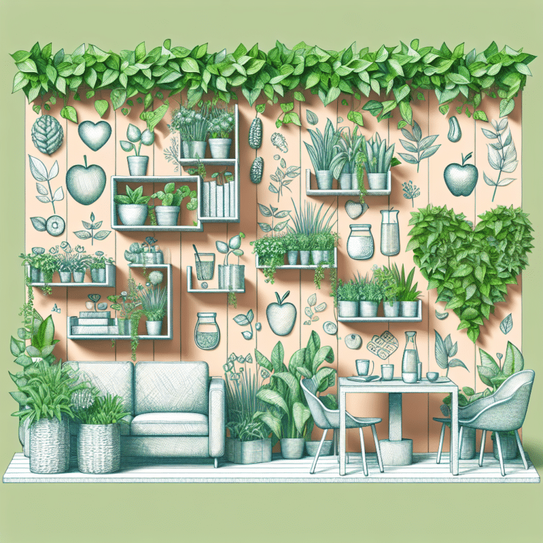 Reaping the Health Benefits of Vertical Gardens in Small Apartments
