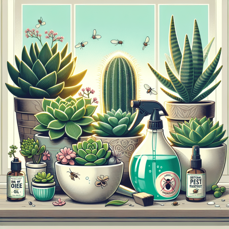Natural Pest Treatment for Your Indoor Succulents