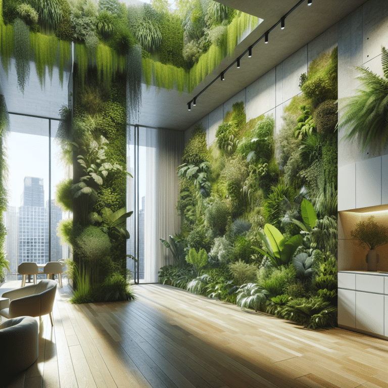 Improving Air Quality with Vertical Gardens in Apartments