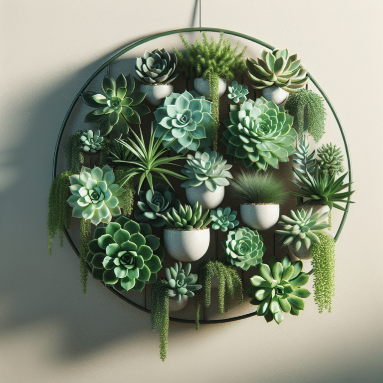 Easy-Care Succulents: The Ideal Plant for Vertical Planters