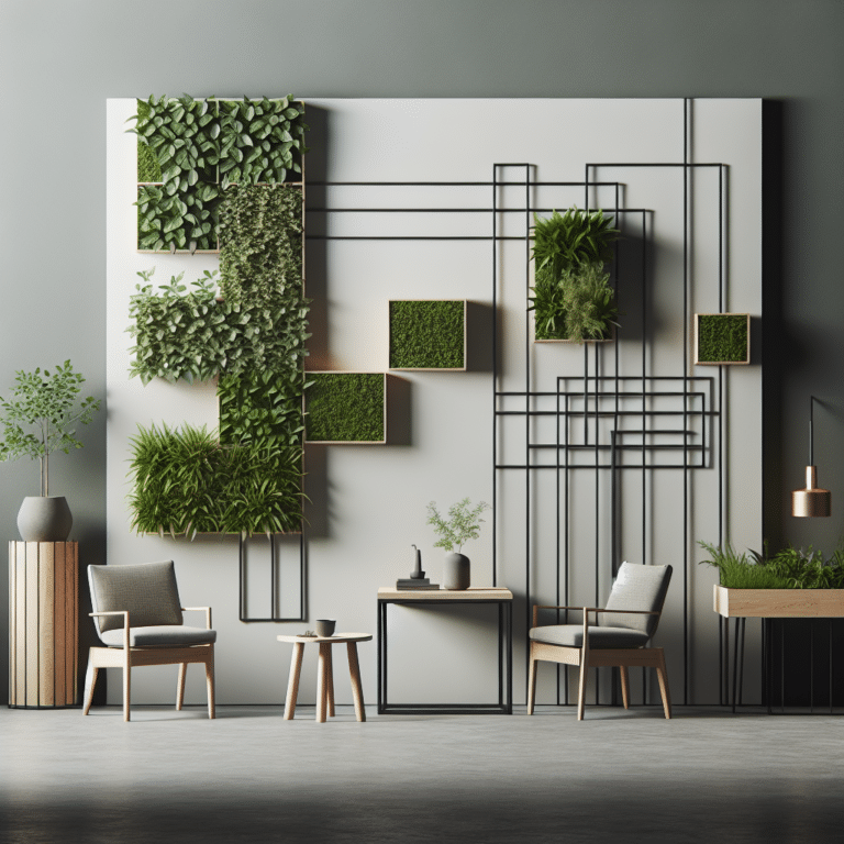 Combining Vertical Gardening with Modern Decor