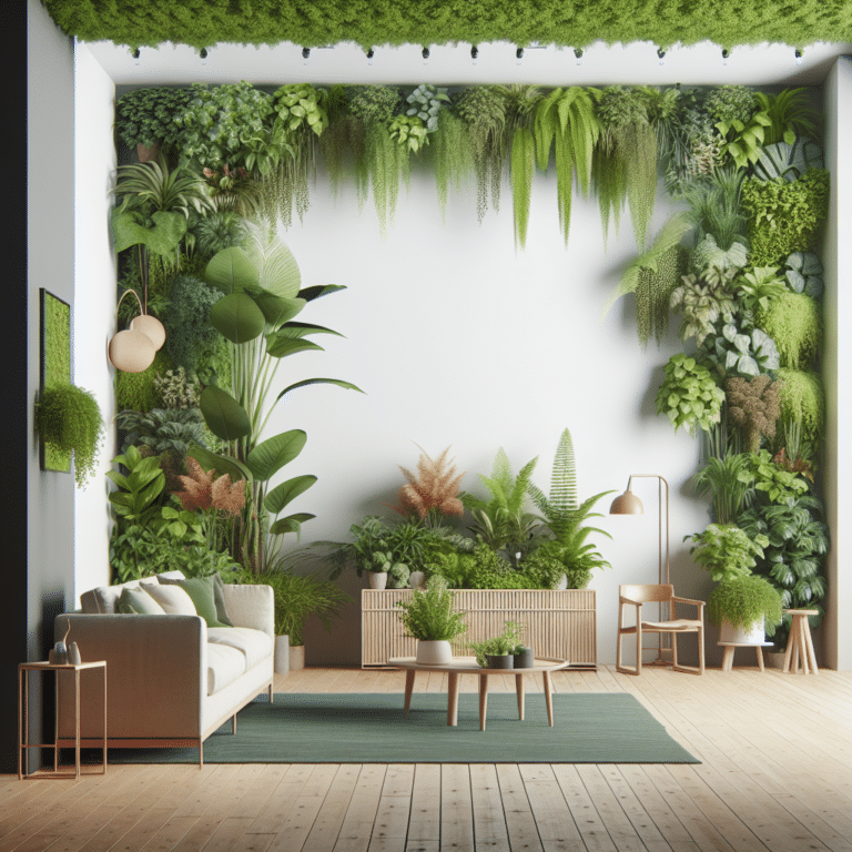 Creating a Green Wall for Indoor Wellness