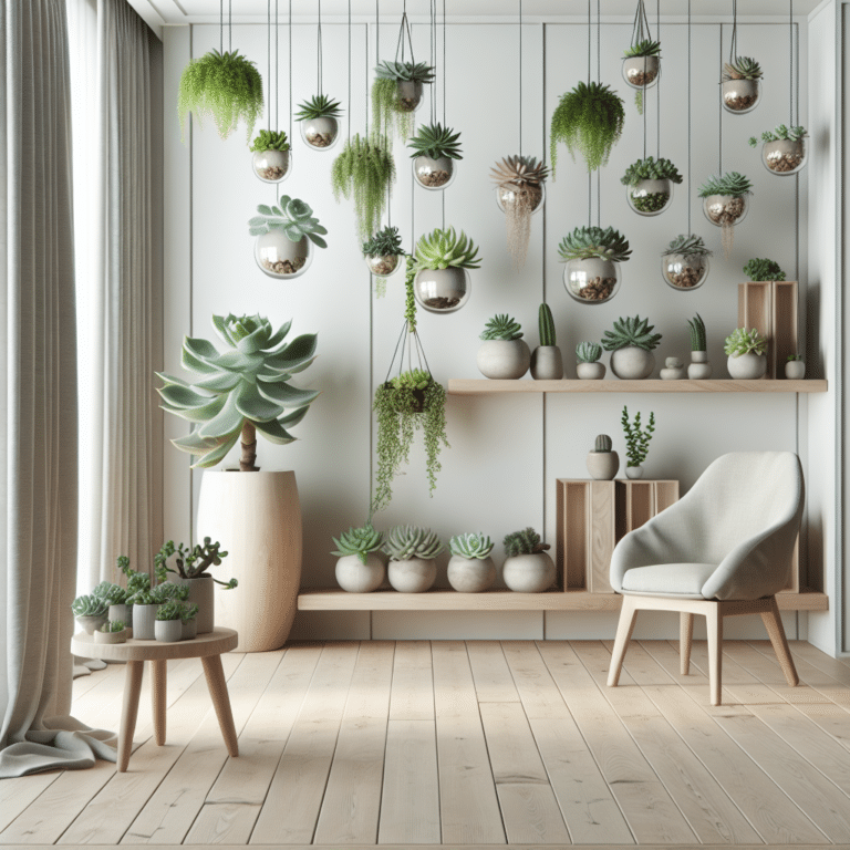 Innovative and Modern Ways to Decorate with Succulents