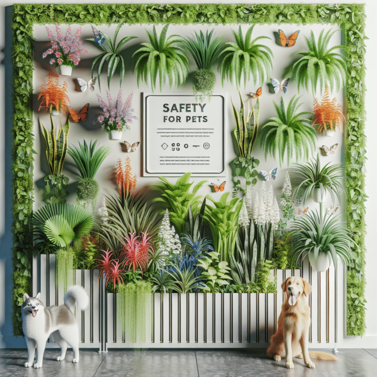 "Indoor Plants Safe for Pets in Vertical Gardens