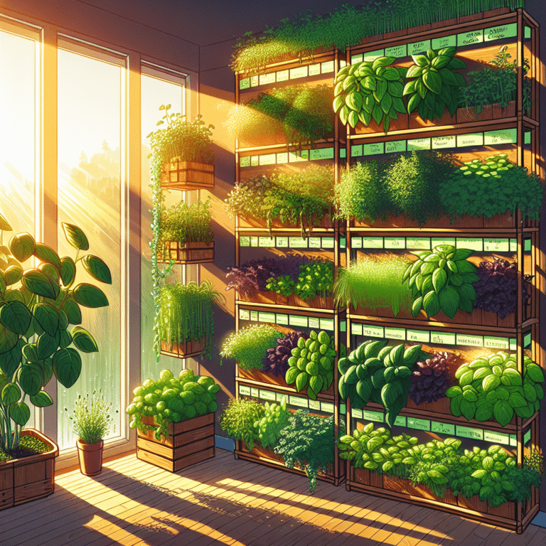 Edible Plants Perfect for Indoor Vertical Gardens