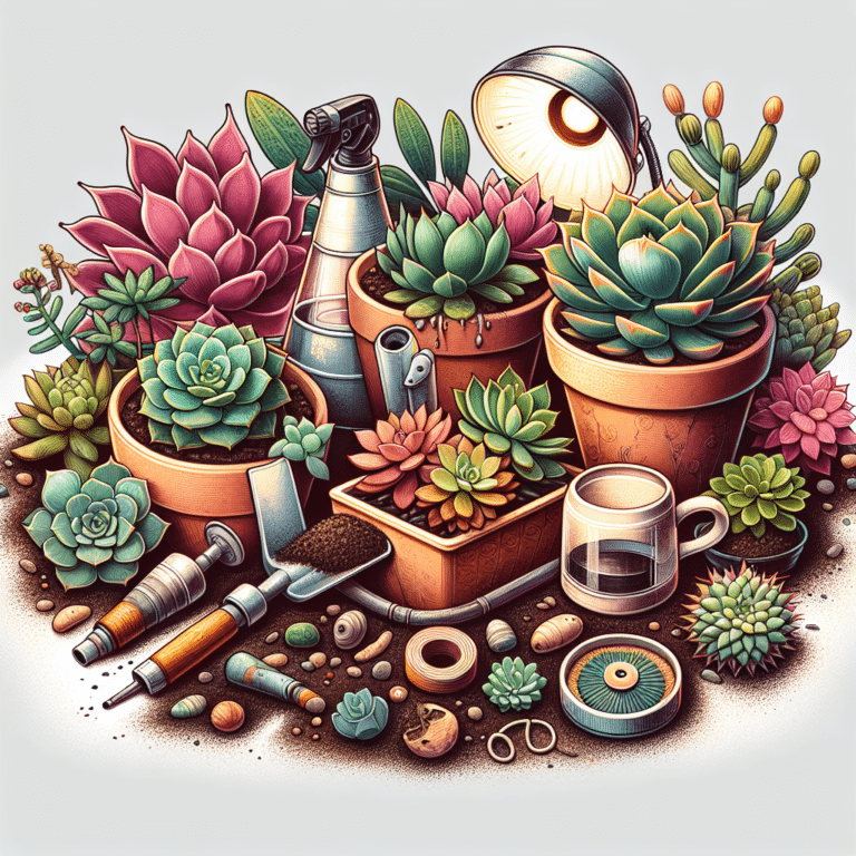 Avoiding Succulent Care Mistakes that Can Be Fatal".