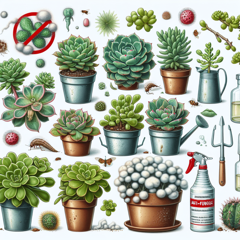Guide to Treating Fungus Issues in Your Indoor Succulents