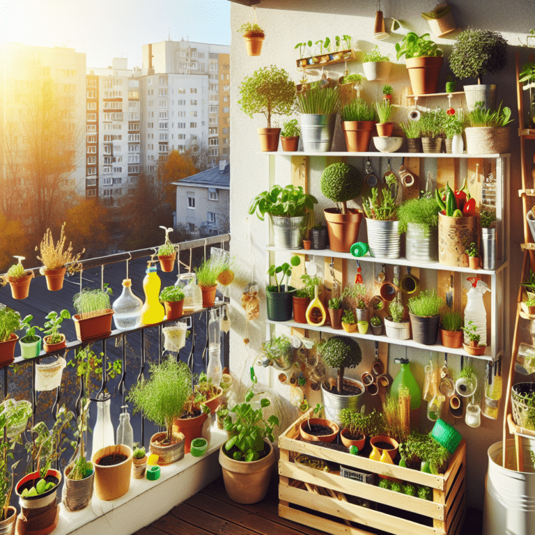 Eco-Friendly Small-Space Gardening Tips