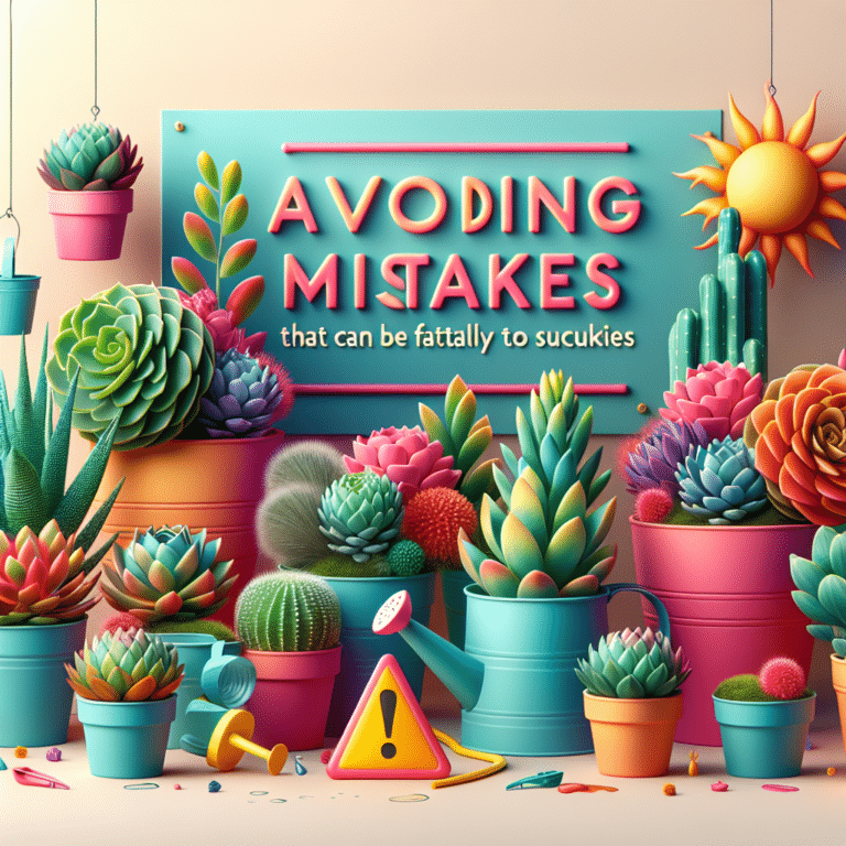 Avoiding Succulent Care Mistakes that Can Be Fatal".