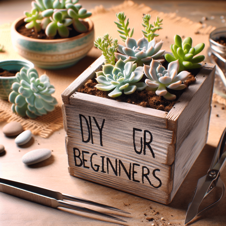 DIY Succulent Planter: A Beginner's Guide