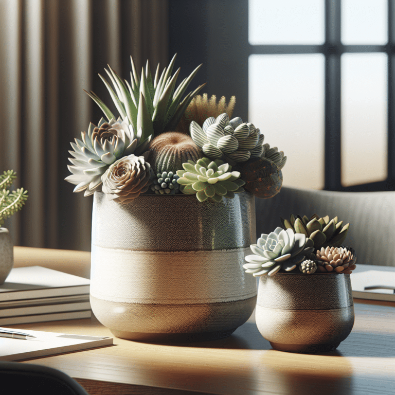 The Perfect DIY Succulent Arrangement for Your Office Desk