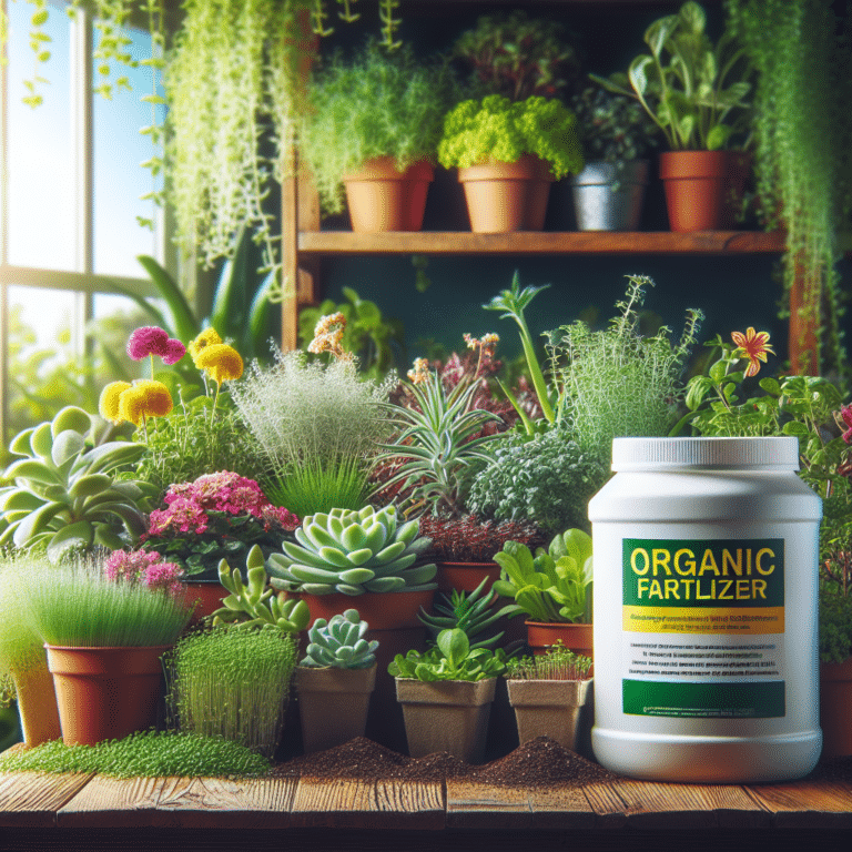 Organic Fertilizers for Nurturing Small Indoor Gardens