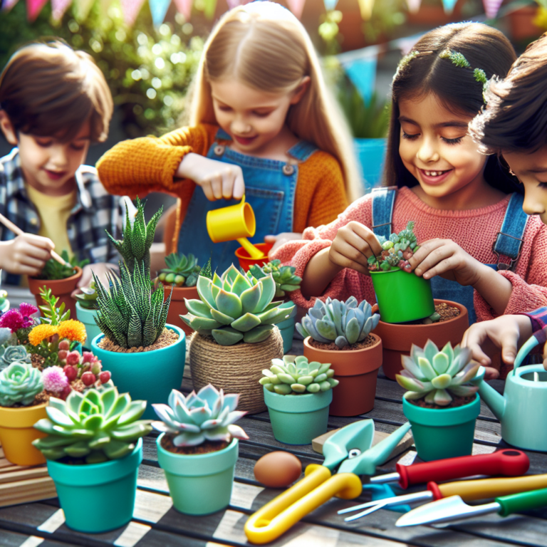 Fun and Easy Succulent Projects for Kids