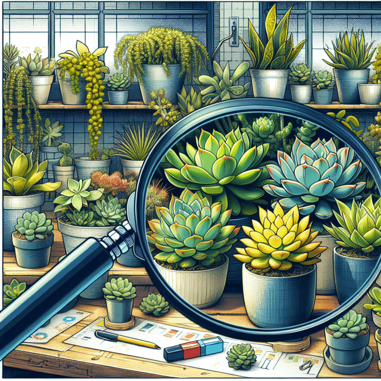 Understanding Yellowing: What it Means for Your Indoor Succulents