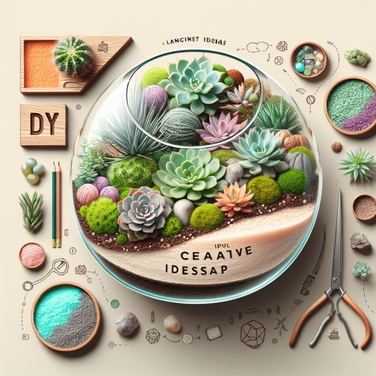 Easy and Creative DIY Ideas for a Succulent Terrarium