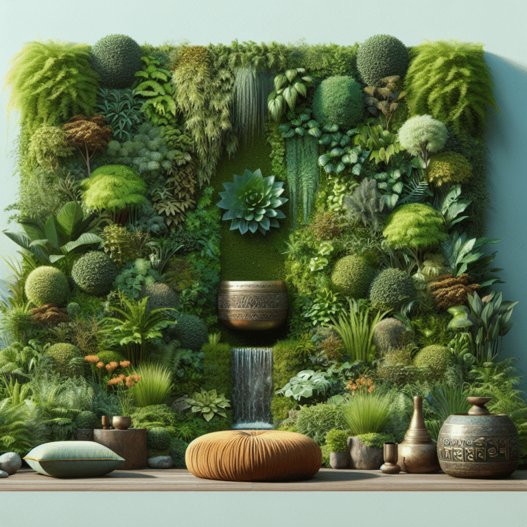 Vertical Garden Meditation and Relaxation Ideas