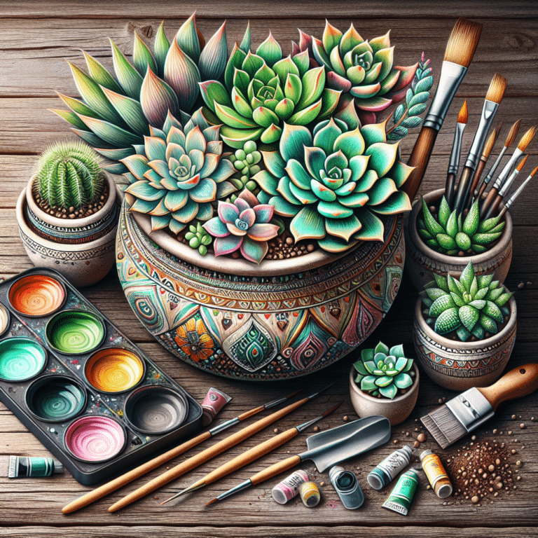 DIY Succulent Pots: A Step-By-Step Guide