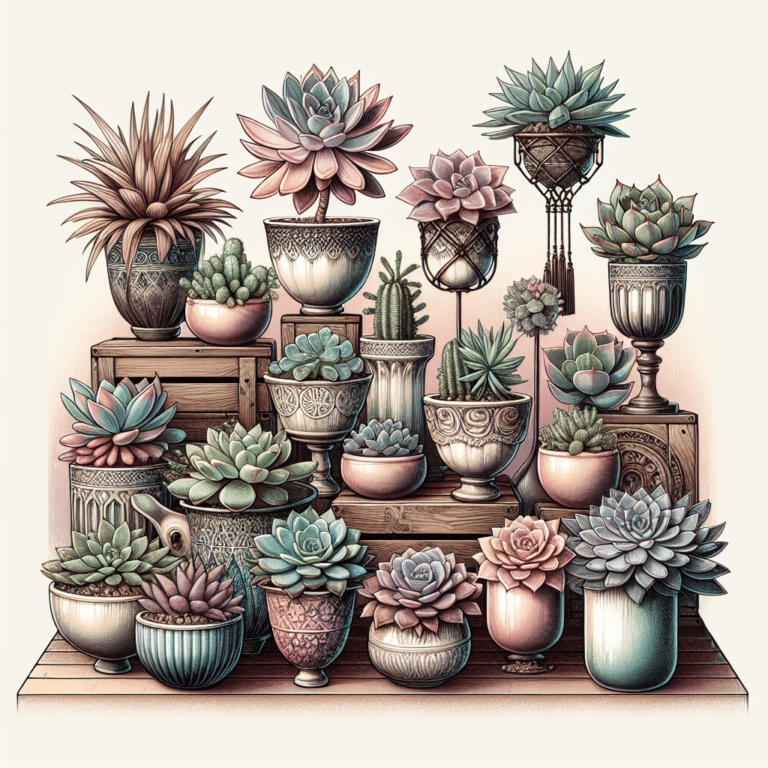 Stylish Succulent Ideas for Your Home Decor.