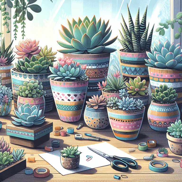 Brighten Your Small Spaces with DIY Succulent Arrangements